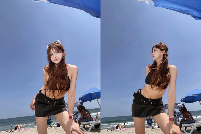 한보름 39세 맞아? 블랙·핑크 비키니로 보여준 반전 매력
