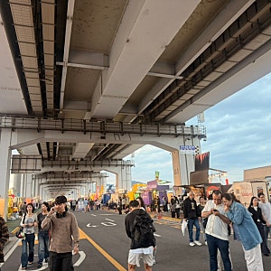 고투몰에서 한강 공원 가는 가장 쾌적한 방법. 잠수교 뚜벅뚜벅 축제 가는길, 보행전용 잠수....
