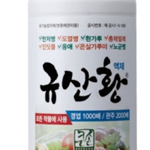 규산황 배추에 사용방법 알려드려요~