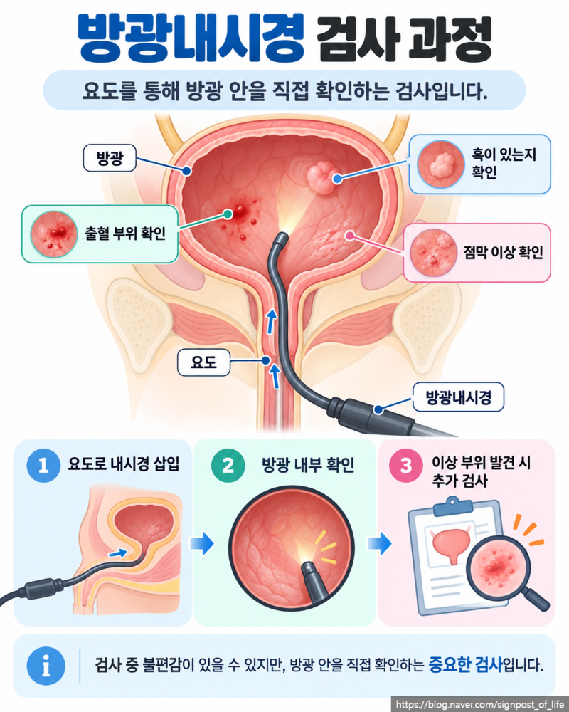 방광암 검사방광내시경·CT·소변검사로 어떻게 찾을까?