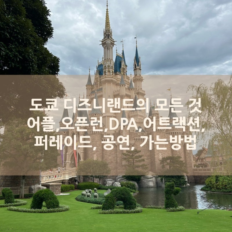일본 도쿄 여행 도쿄디즈니랜드 이것만 보면 끝 시부야역에서 디즈니랜드가는 방법 DPA 티켓....