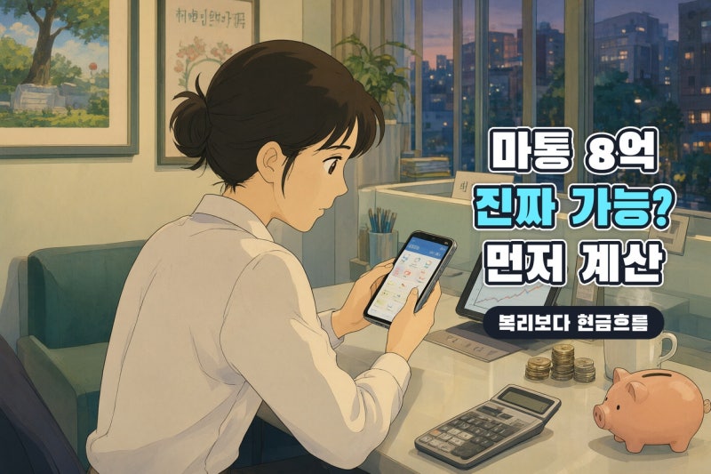 마통 3000만 원으로 8억 만들기, 복리보다 먼저 봐야 할 현실 계산