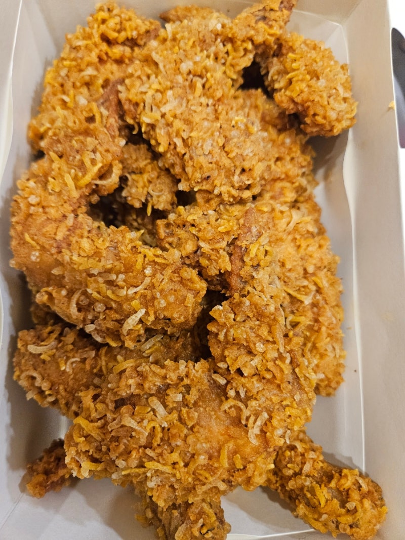 내돈내산후기 BHC치킨 효창공원역점 콰삭킹 3&7콤보 배달후기
