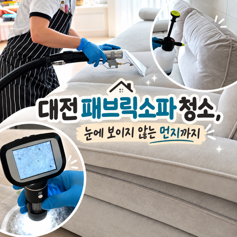 대전 패브릭소파 청소 더 바론 맡겨보고 깜짝 놀랐어요