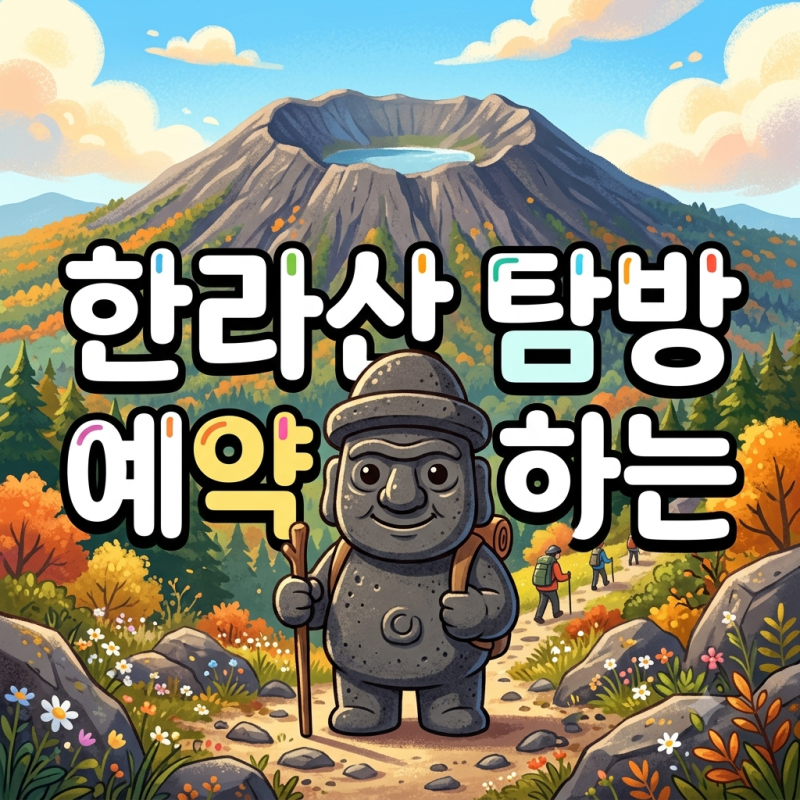 [제주도 가을 여행] 2024 한라산 탐방 예약 방법 완벽 정리 (성판악·관음사 코스 / 예약 팁 / 주....