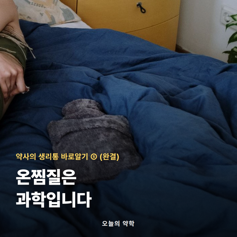 생리통 완화 방법 총정리 — 온찜질 40도의 과학, 운동 25점, 영양제 0 (생리통 5편·완결)