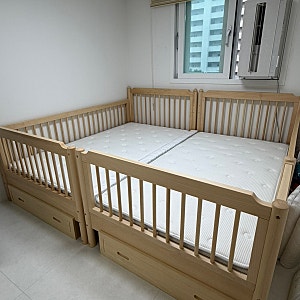 쌍둥이 패밀리침대 추천｜안데르센 빌리 데이베드 2개 붙여 사용한 솔직 후기