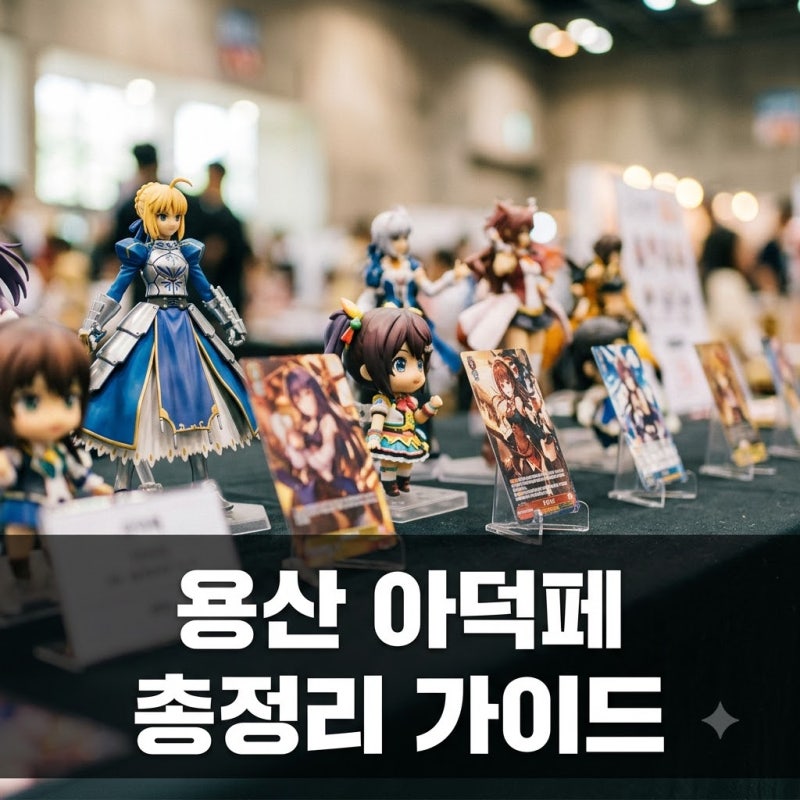 용산 아덕페 2026 일정 프로그램 팝업 굿즈 총정리