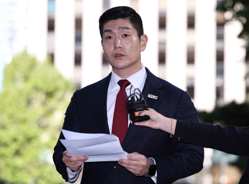 김재섭, ‘정원오 캉쿤 의혹’으로 피의자 신분 경찰 출석…“명백한 야당 탄압”