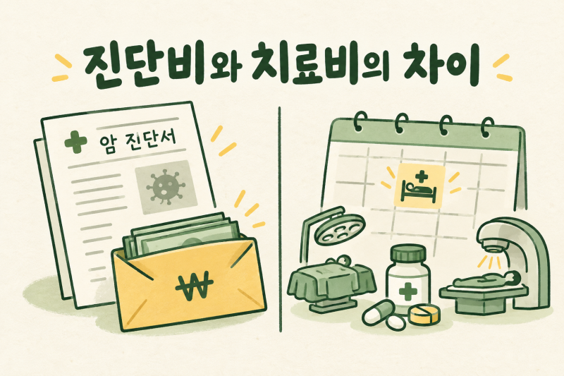 암 주요치료비 보험, 암 진단비와 무엇이 다를까? 가입 전 꼭 확인할 내용