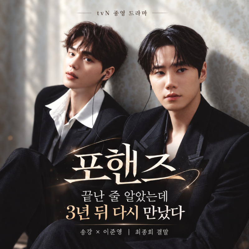 tvN 〈포핸즈〉 송강·이준영 결국 다시 만났다…최종회 결말이 남긴 여운