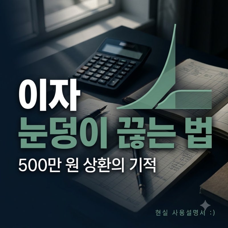 매달 나가는 돈은 가볍게, 떼어가는 이자는 원금균등처럼 깎는 법