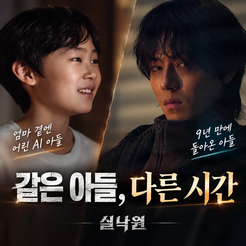 9년 만에 성인이 돼 돌아온 아들, 엄마 곁엔 어린 AI 아들이 있었다 ‘실낙원’