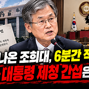 국감 나온 조희대, 결국 6분간 작심 발언…“국회·대통령도 제청에 관여 못 한다”