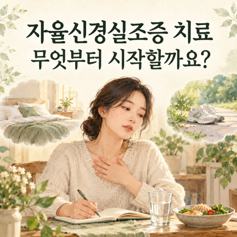 자율신경실조증 치료, 한약·침·약물·심리치료는 어떻게 선택할까요?
