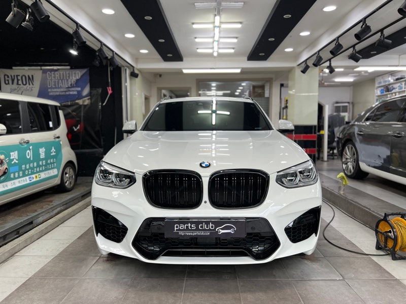 BMW G02 X4 앞범퍼 뒷범퍼 사고수리 X4M 바디킷 교체 보험처리