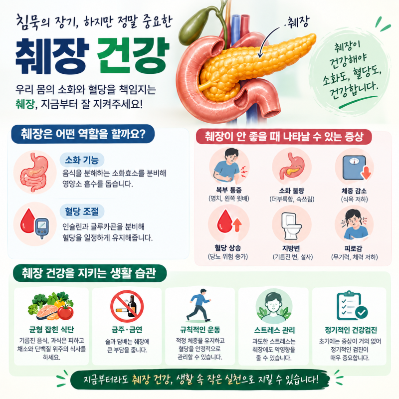 췌장이 안좋을때 증상 5가지와 등 통증 원인 / 췌장 셀프 자가진단 체크리스트