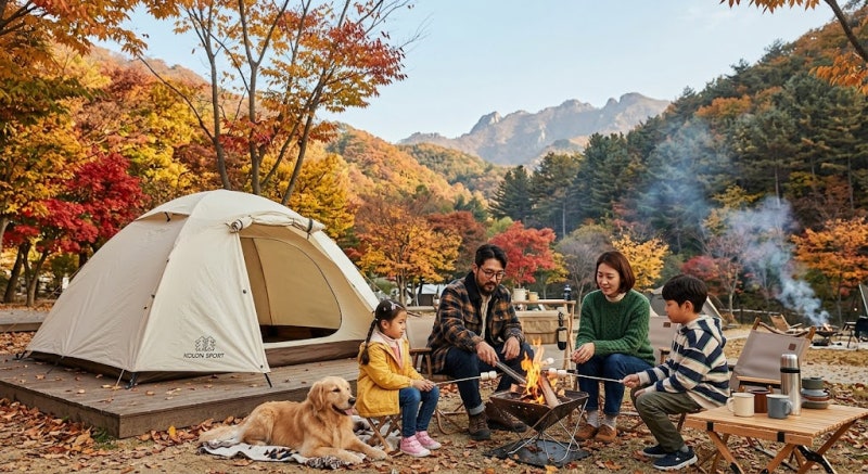 [가을캠핑 완벽 가이드] 준비물부터 수도권 추천 캠핑장 & 다이소 가성비 꿀템 총정리 ️