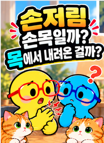 손 저림, 손목터널 증후군일까 목에서 내려온 걸까? 저린 손가락과 자세를 보세요