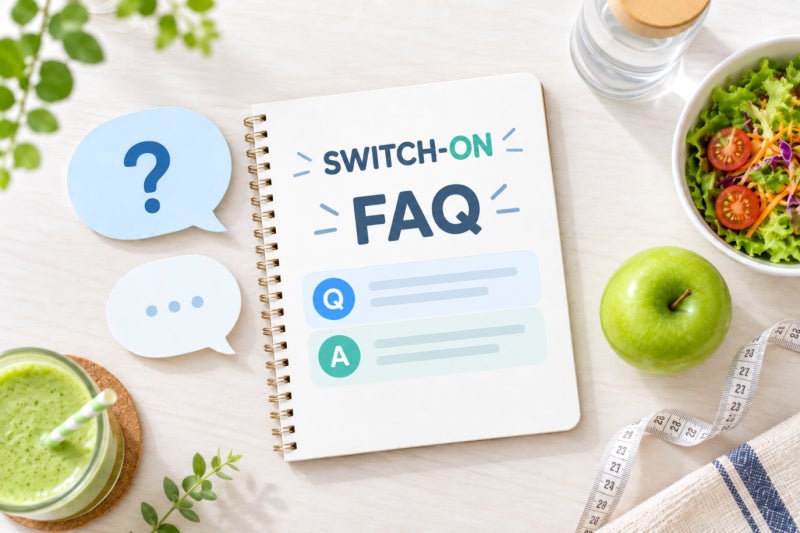 다이어터들이 제일 많이 물어본 스위치온 다이어트 FAQ 모음 (+단백질쉐이크, 허용식품, 운동,....