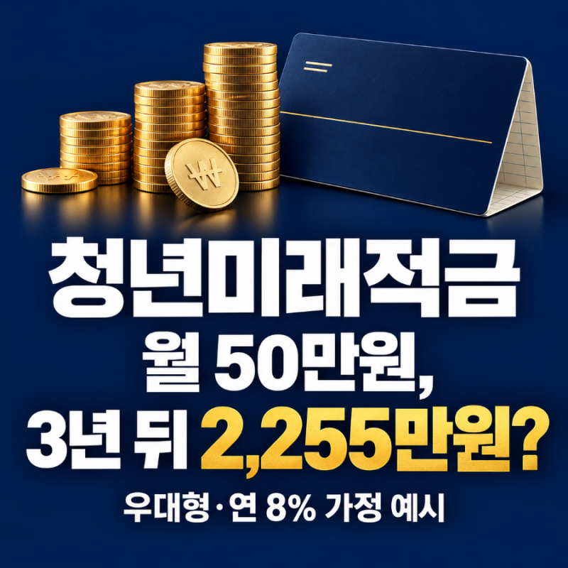 청년미래적금, 월 50만원이 2,255만원으로? ‘연 19.4%’만 보고 가입하면 놓치는 것