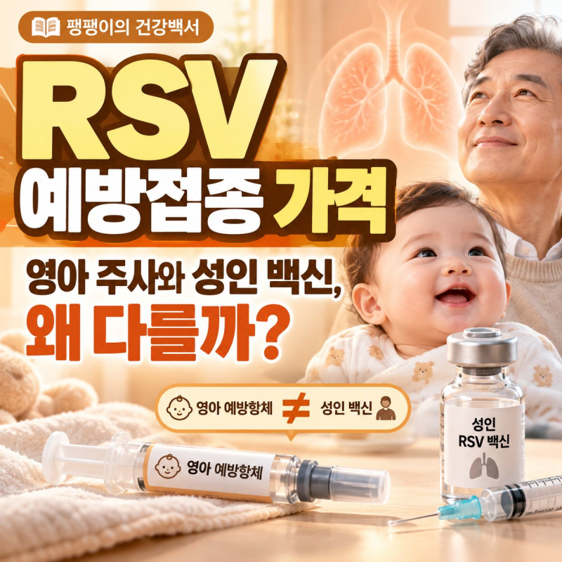 RSV 예방접종 가격, 영아 주사와 성인 백신은 왜 다를까?