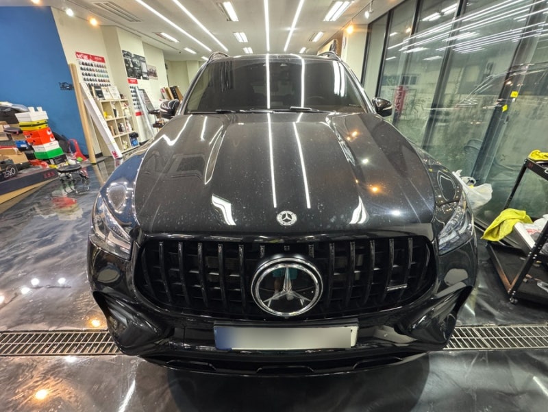 벤츠 GLE450 크롬죽이기, 닦아도 지저분한 크롬몰딩 꼭 교체해야 할까요? 송파 랩