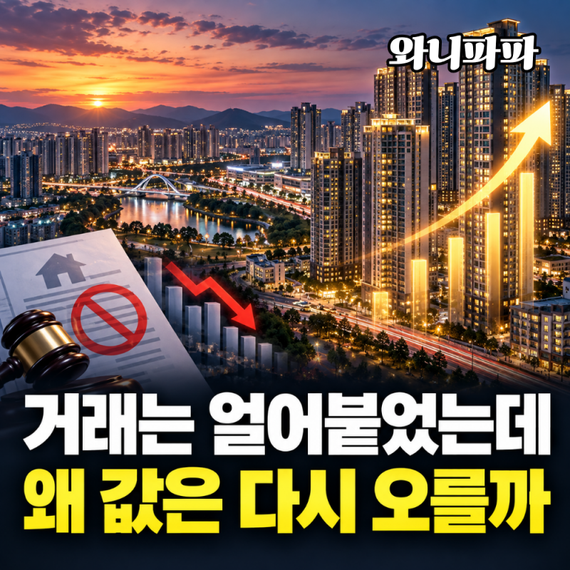 "토허제로 막아도 소용없었다" 삼성전자 5억 대출이 바꿔버린 동탄 집값