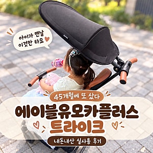 45개월에 또 트라이크를 샀다｜에이블유모카플러스 내돈내산 실사용 후기