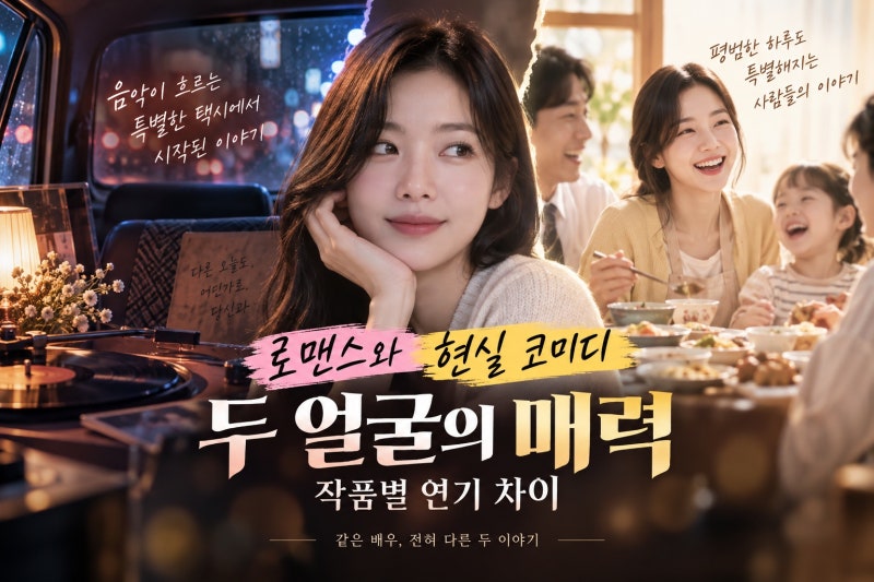 이다은, 개인택시·로또 1등 매력은 어떻게 달랐나