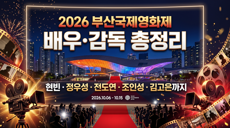 2026 Busan International Film Festival: Complete List of Actors and Directors | Hyun Bin, Jung Woo-sung, Jeon Do-yeon, Jo In-sung, Kim Go-eun and More