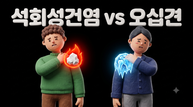 응급실에 갈 만큼 극심한 어깨 통증! '석회성 건염'일까 '오십견'일까?