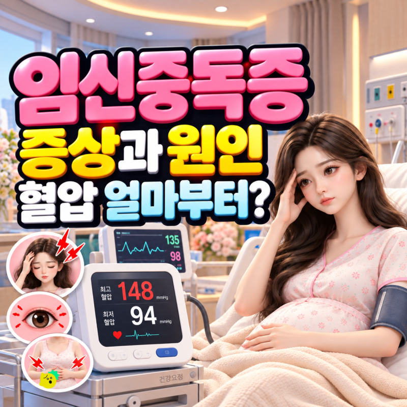 임신중독증 증상과 원인은? 혈압 얼마부터, 전자간증 검사·예방·출산까지