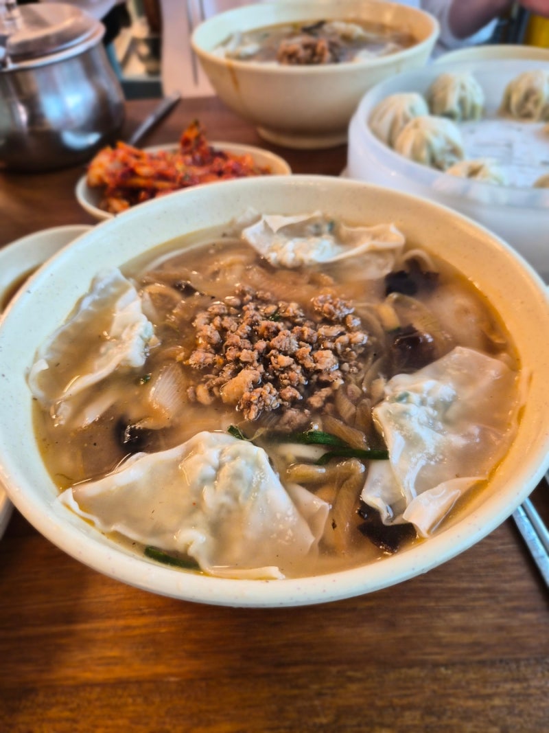 명동미쉐린맛집 명동교자 본점 주말 웨이팅 후기