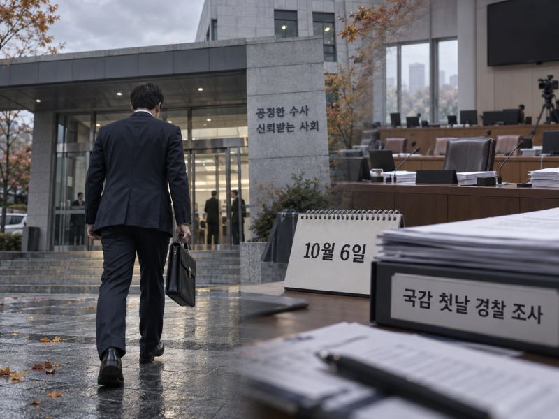 국감 첫날 경찰 출석한 김재섭, 왜 조사받게 됐나?