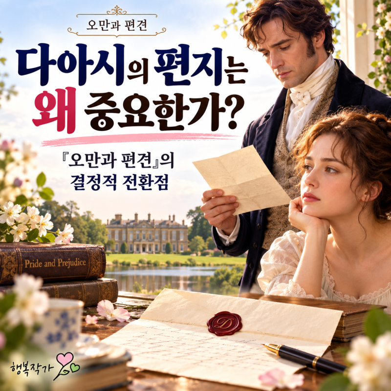 다아시의 편지는 왜 중요할까? 「오만과 편견」 책의 결정적 전환점 | 세계고전문학소설 추....