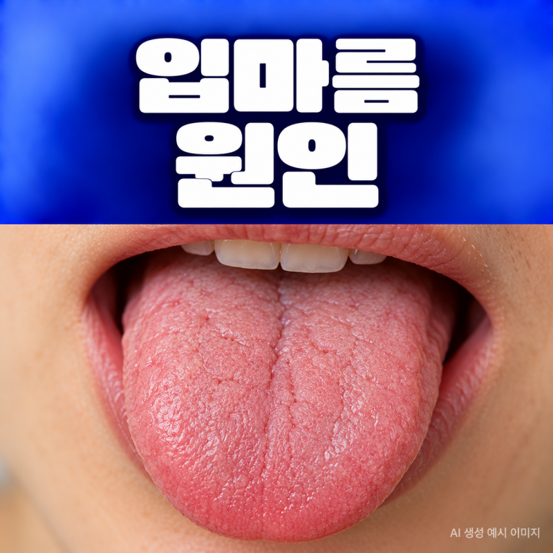 입마름 원인 당뇨 백태 해결 안하면 입냄새 문제?