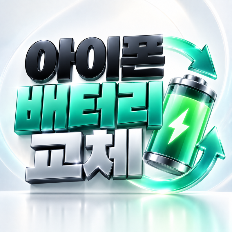아이폰 배터리 교체 시기, 80% 전에도 바꿔야 할까? 비용까지 정리