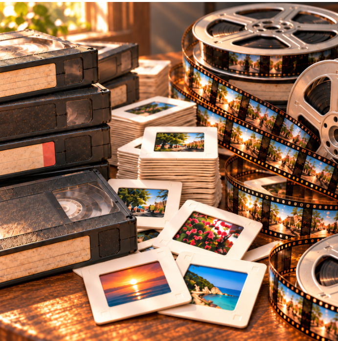 오래된 비디오테이프, 내용이 기억나지 않아도 디지털 변환을 맡길 수 있을까요?｜6mm·8mm·VHS....