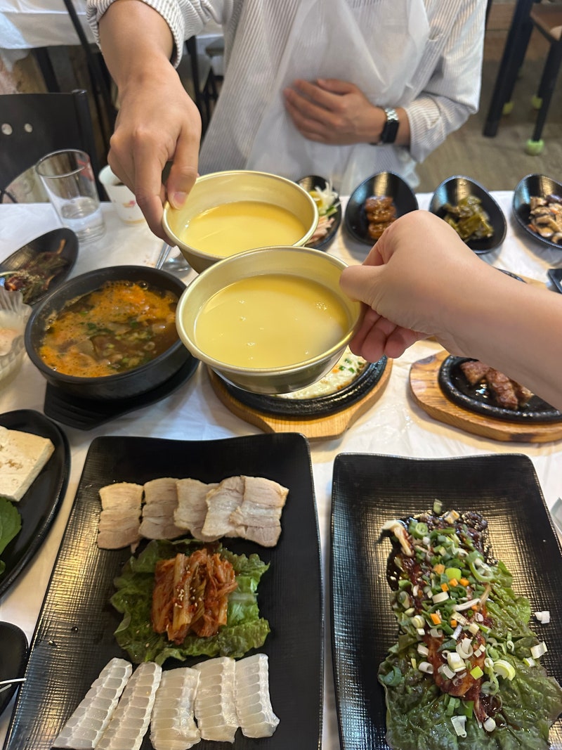 [전주] 삼천동막걸리맛집 곡주마을 커플상 배터지게 먹고왔어요