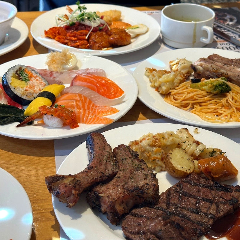 수원 광교 뷔페 맛집 마키노차야 평일런치 가을신메뉴 후기