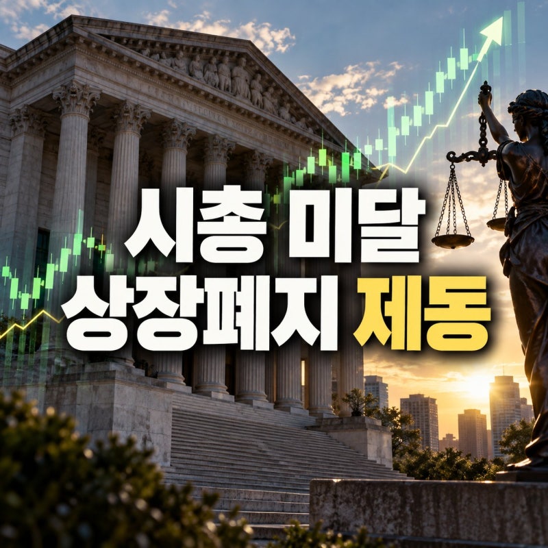 "300억 안 된다고 퇴출" 법원이 제동 걸었다, 상장폐지 보류