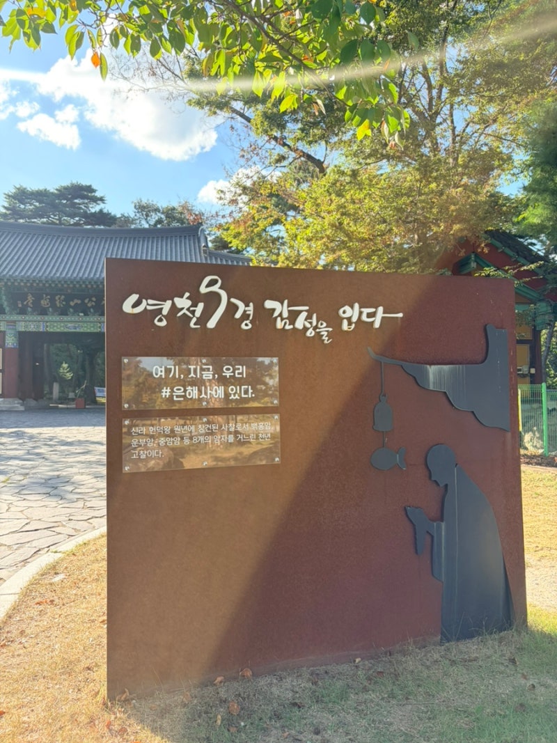 영천 가볼만한 곳 은해사