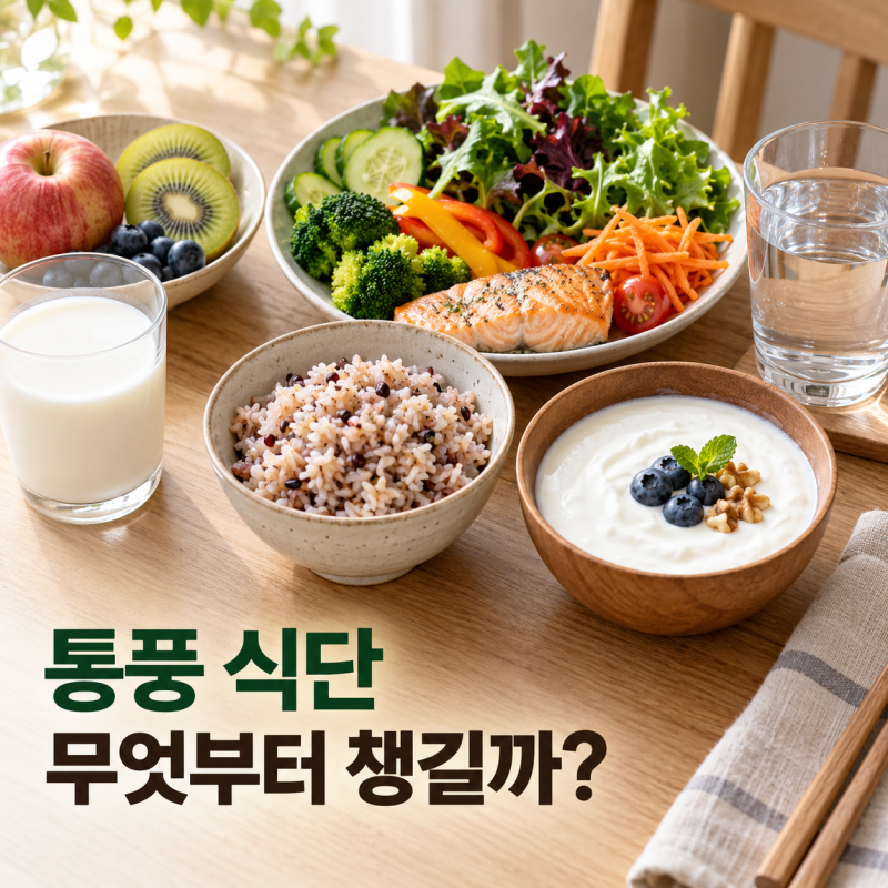 “고기만 줄이면 되는 걸까?” 통풍에 좋은음식 5가지와 식사 기준
