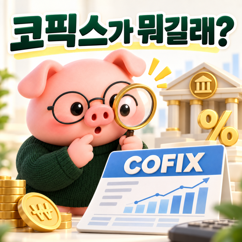 코픽스 뜻 완벽 정리, "한은이 기준금리 내려도 내 주담대 금리는 왜 오를까?"