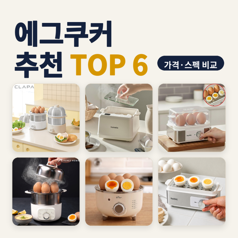 에그쿠커 추천 아침 바쁜 주방 계란 삶고 고구마 찜할 때 6종 비교 (2026년 10월) — 2만 원대부....