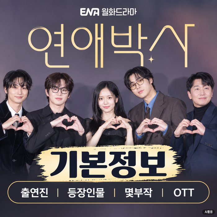 <b>연애박사</b> 기본정보 출연진 <b>추영우</b> <b>김소현</b> 등장인물 몇부작 OTT 총정....
