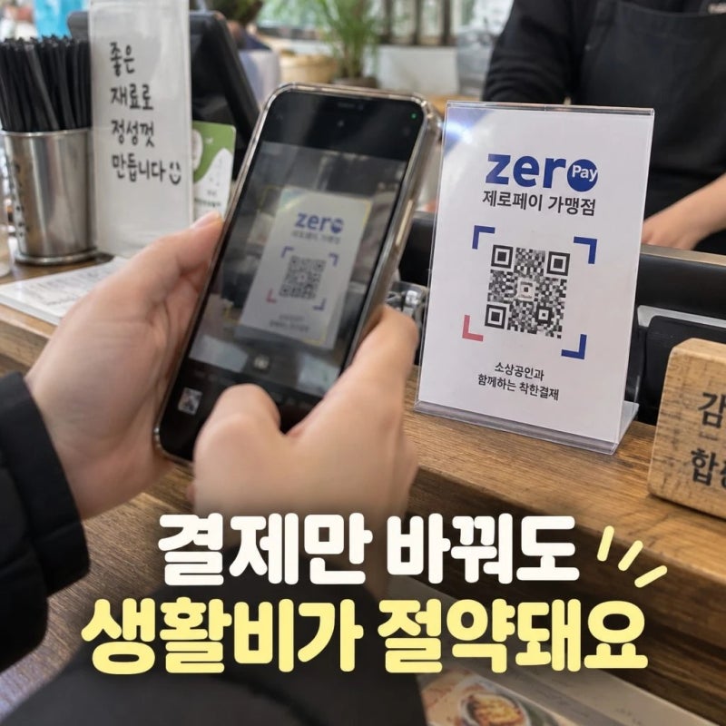 제로페이 결제 전 확인할 할인과 소득공제
