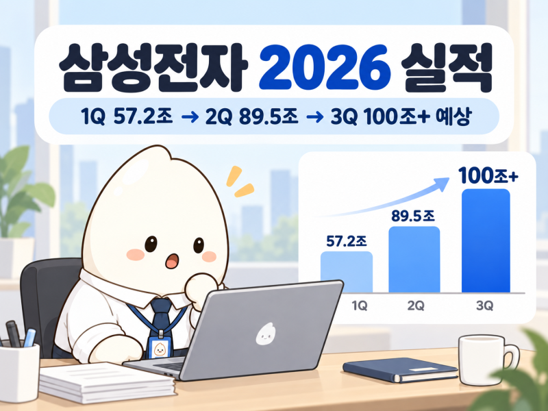 삼성전자 3분기 실적 예상(10월 8일 예정)｜KB·하나·NH·삼성증권 전망 비교