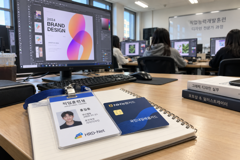 국민내일배움카드 발급 및 500만원 지원 총정리, 이직·자격증 훈련장려금 살림픽 활용법